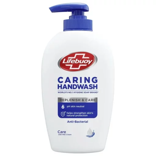 Hygiënisch Schone Handen? LIFEBUOY Caring Handzeep 6x250ml - Afbeelding 12