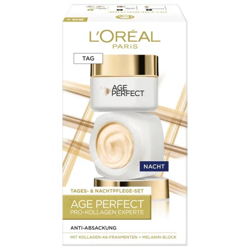 L’Oréal Paris Gezichtsverzorgingsset (dag- en nachtcrème) Age Perfect Pro-Collageen Expert