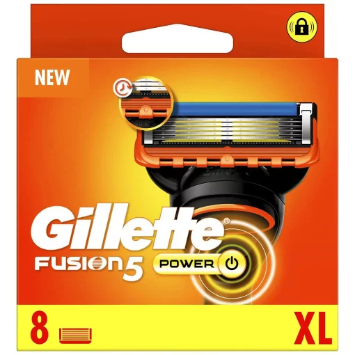 Gillette Fusion5 Power 8-pack