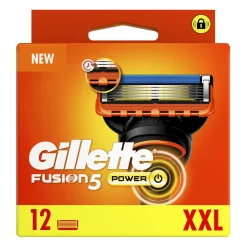 Gillette Fusion5 Power Scheermesjes Voor Mannen - 12 Navulmesjes