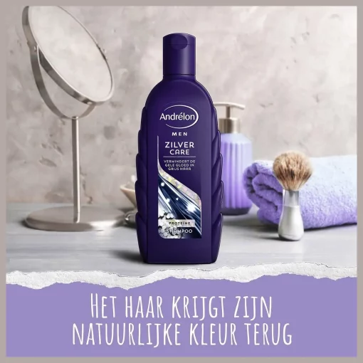 Andrélon Men Silver Care Shampoo - kleur terug