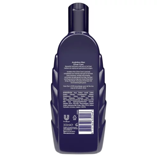 Andrélon Men Silver Care Shampoo - achterkant