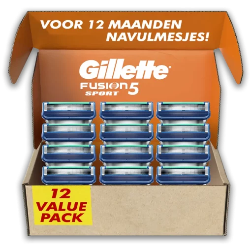 Gillette Fusion5 Sport 12 Pack