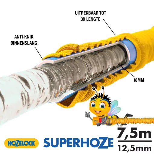 hozelock superhoze 7,5m detail