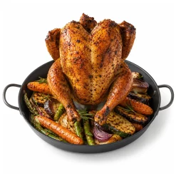 Jamie Oliver BBQ Kipgrill 30cm Anti-Aanbak & Vaatwasserbestendig 7 Jamie Oliver BBQ Kipgrill Kipbrader 30cm Anti-aanbak & Vaatwasser proof