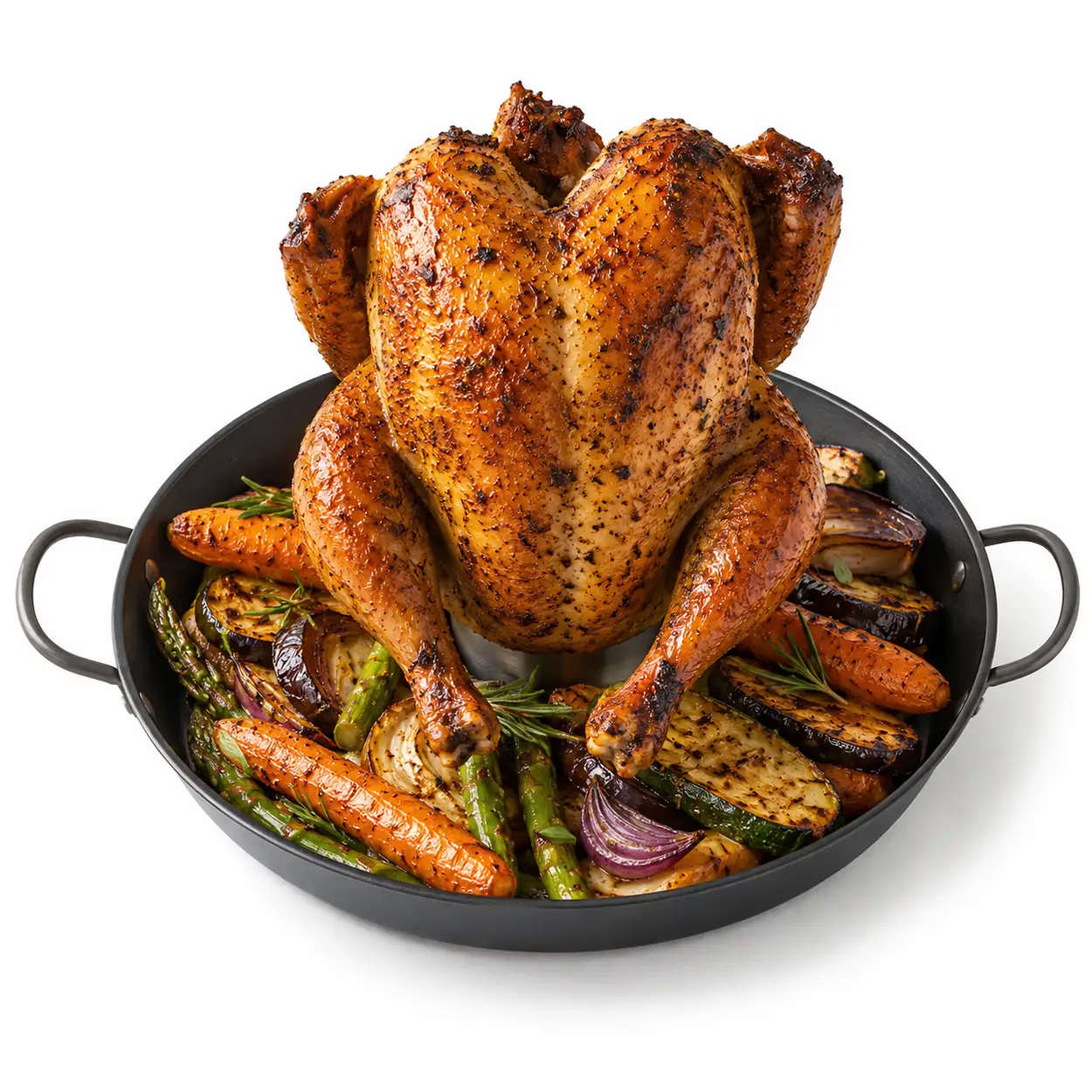 Jamie Oliver BBQ Kipgrill 30cm Anti-Aanbak & Vaatwasserbestendig 3 Jamie Oliver BBQ Kipgrill Kipbrader 30cm Anti-aanbak & Vaatwasser proof