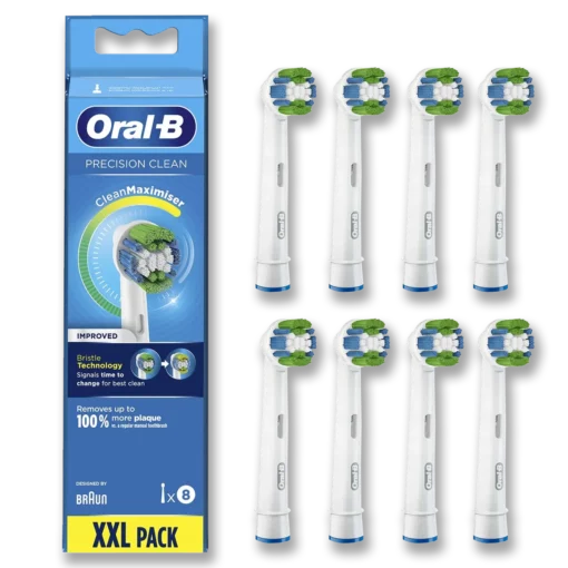 oral b precision clean 8 pack