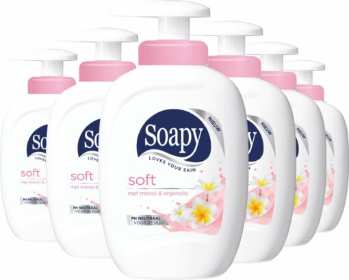 soapy soft pomp 6 stuks