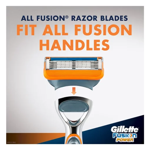 Gillette Fusion Power scheersysteem voor mannen - Ultieme gladheid - fit all