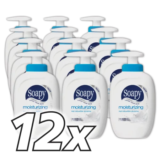 soapy moisturizing pomp 12 stuks