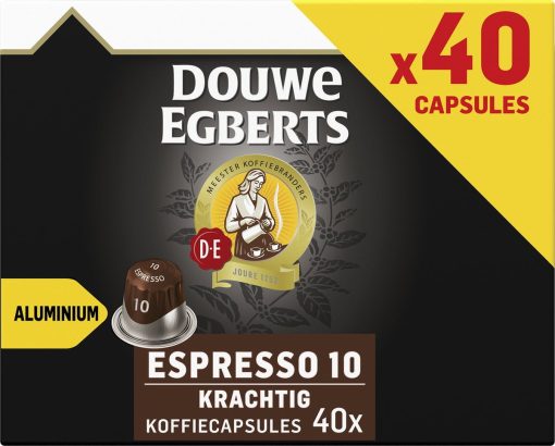 Douwe Egberts Espresso Krachtig - Intensiteit 10/12 - 5 x 40 capsules - Afbeelding 5