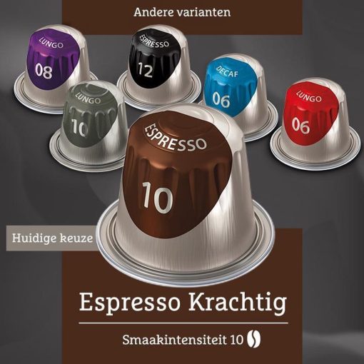 Douwe Egberts Espresso Krachtig - Intensiteit 10/12 - 5 x 40 capsules - Afbeelding 11