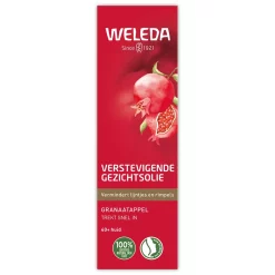 WELEDA Verstevigende Gezichtsolie Granaatappel verpakking