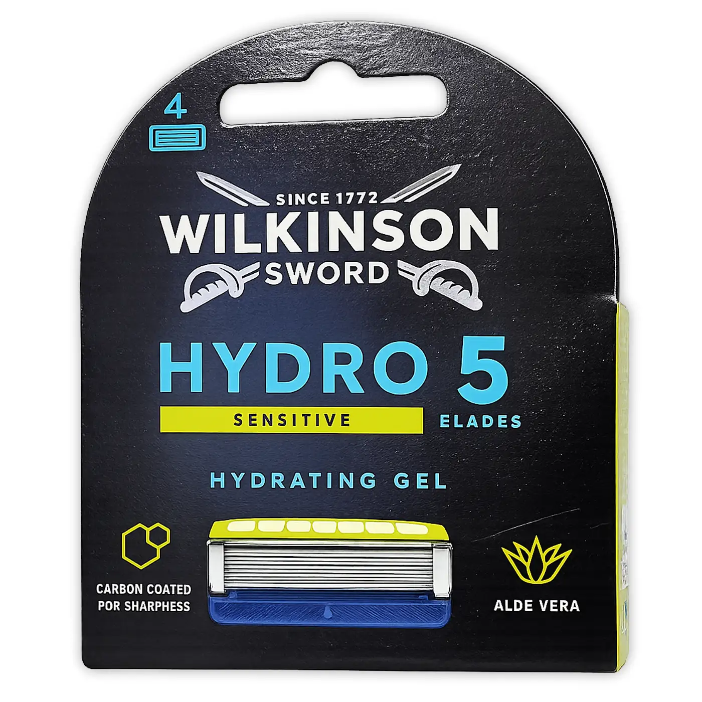 Wilkinson Sword Hydro 5 Scheermesjes Skin Protection Sensitive 4 stuks 3 Wilkinson Sword Hydro 5 Scheermesjes Skin Protection Sensitive 4 stuks