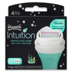 Wilkinson Intuition Sensitive Care Scheermesjes 6 Mesjes - Koop nu!