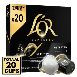 L'OR Espresso Ristretto Koffiecups 20x