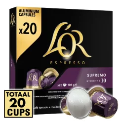 L'OR Espresso Supremo Koffiecups 20x