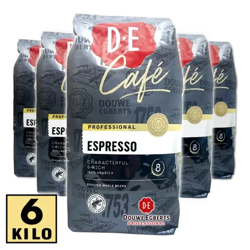 Douwe Egberts Espresso Koffiebonen 6kg