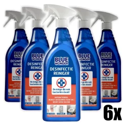 6x Blue Wonder Desinfectie Spray, Hygiënisch en Milieuvriendelijk