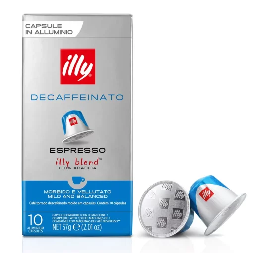 illy Espresso Decaffeinato Koffiecups - Intensiteit 5/9 - 10 capsules