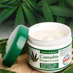 Natura Balance Cannabis Creme openend