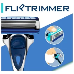 Wilkinson Hydro 5 Skin Protection - Navulmesjes fliptrimmer