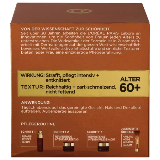 L'ORÉAL PARIS Nachtcrème AGE PERFECT Extra Rijke Manuka Honing, 50 ml - Afbeelding 2