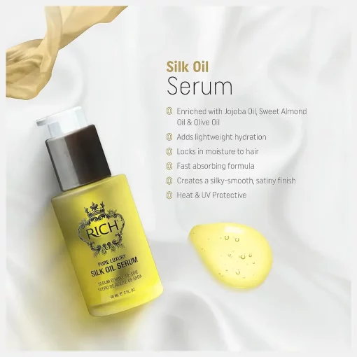 Rich Pure Luxury Silk Oil Serum poster