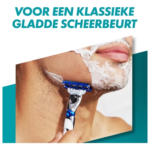 Gillette Mach3 Turbo - klassiek gladde scheerbeurt