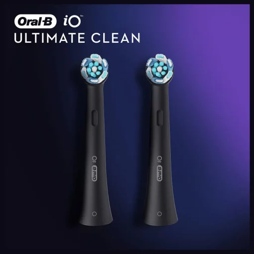 Oral-B iO Ultimate Clean Black Opzetborstels 2-pack - Afbeelding 4