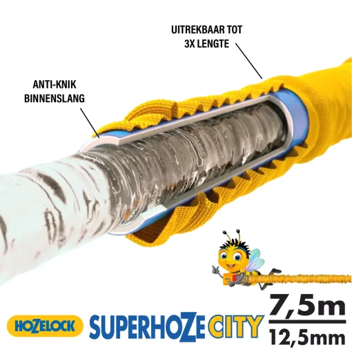 Hozelock Superhoze City 7,5 m detail slang