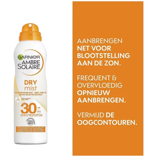 Garnier Ambre Solaire Dry Protect Mist SPF30 200ml postr 1