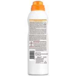 Garnier Ambre Solaire Dry Protect Mist SPF30 200ml backside