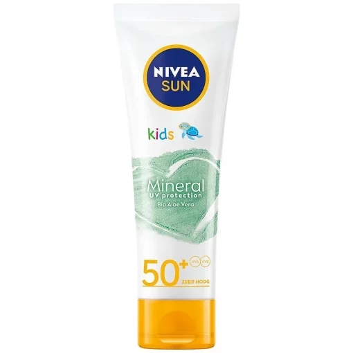 Nivea Sun Kids Mineral UV Protection Zonnebrandcrème Gezicht SPF50 50ml - tube