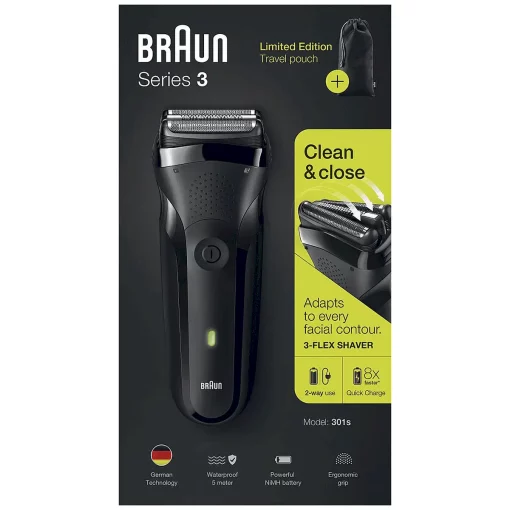 Braun Series 301s Scheerapparaat **Limited Edition** verpakking