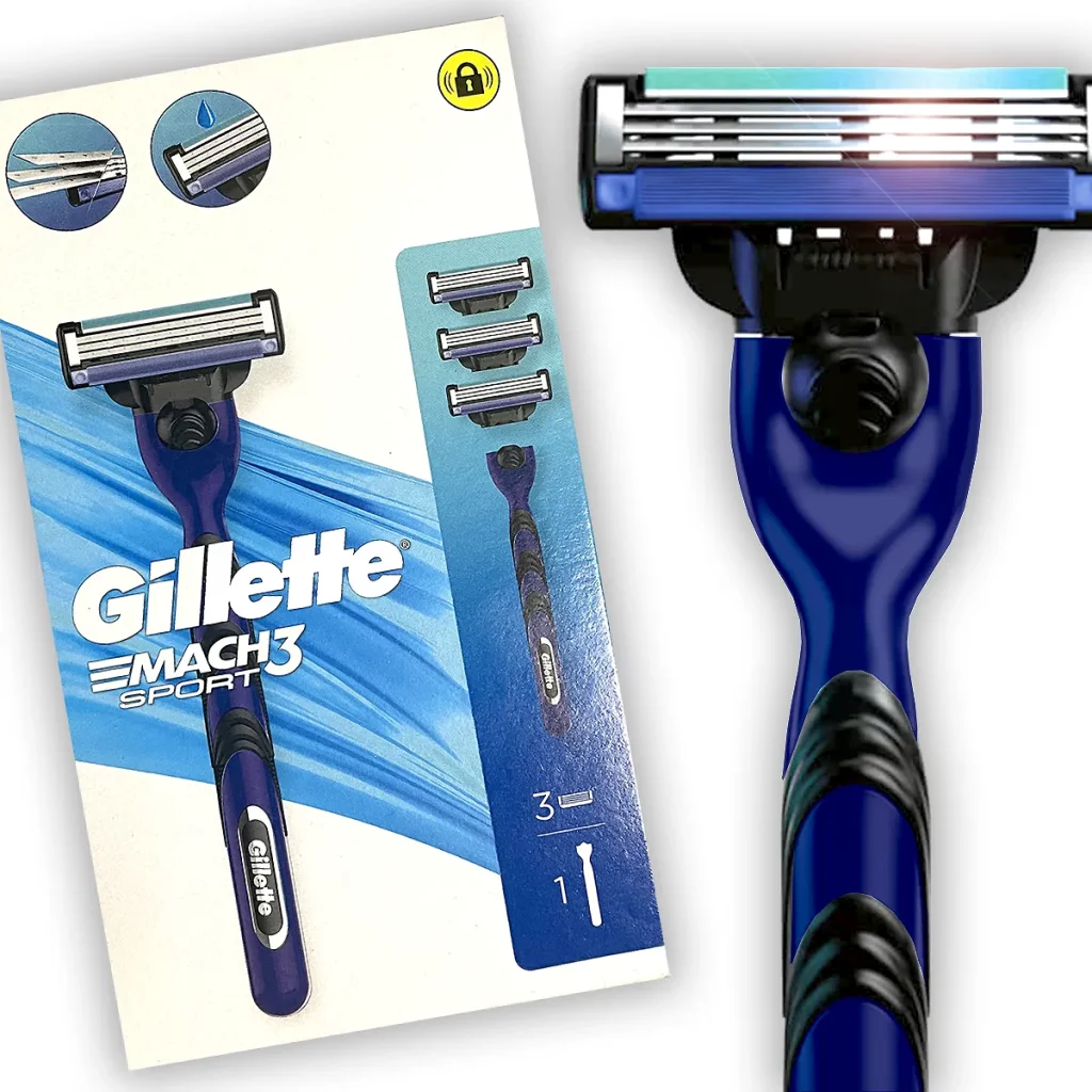 Gillette Mach3 Sport scheermesset inclusief 3 scheermesjes