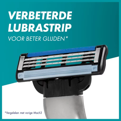 Gillette Mach3 VALUEPACK verbeterde lubrastrip