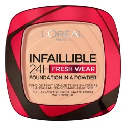 Infaillible 24H Fresh Wear Foundation in a Powder 245 Golden Honey - 8gr