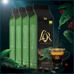 L'Or Espresso Bio Organic Koffiebonen - Intensiteit 9/12 sfeer