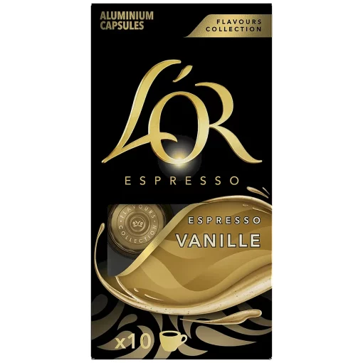 L'Or Vanille Espresso Koffiecups 10 st. verpakking