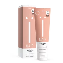 Naïf Zonnebrand SPF50 100ml Natuurlijke bescherming zonder witte waas