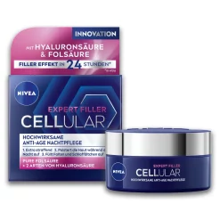 NIVEA CELLular Expert Filler Anti-Age Nachtcrème 50ml