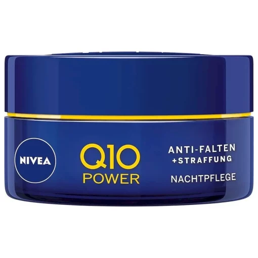 NIVEA Q10 Power Anti-Wrinkle + Firming Night Cream 50ml - potje