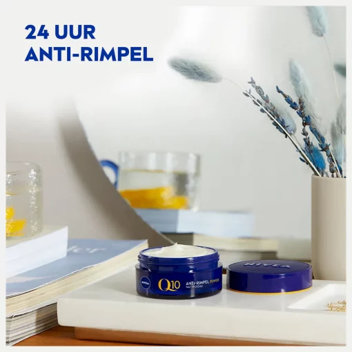 NIVEA Q10 Power Anti-Wrinkle + Firming Night Cream 50ml - 24 uur anti-rimpel