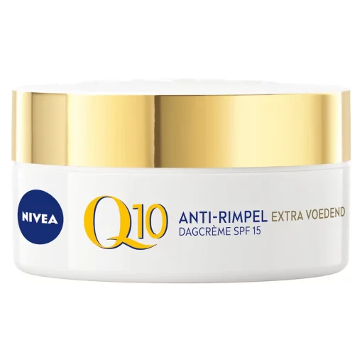 Nivea Visage Q10 + Antirimpel crème 50ml Dag potje voorzijde