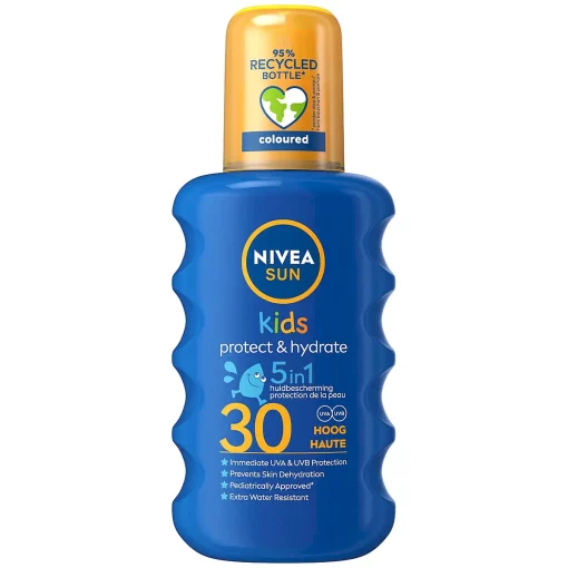 Nivea Sun Kids Protect and Hydrate Zonnebrandspray SPF30 200ml - product