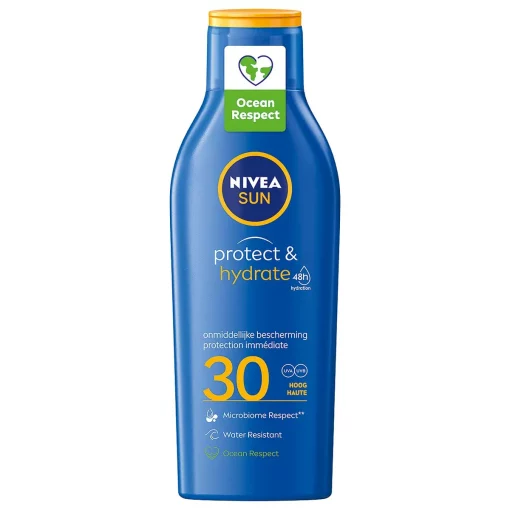 NIVEA SUN Protect & Hydrate Zonnecrème SPF30 Beschermt en hydrateert 200ml