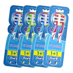 ORALB Tandenborstel 5-way-clean 4x2-PACK