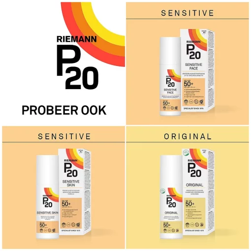 P20 Kids SPF50 Zonnebrand lotion Factor50 200ml - serie