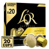 L'Or Espresso Lungo Mattinata 20 Cups - Intensiteit 5/12